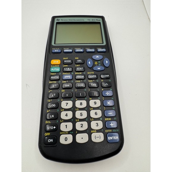 Texas Instruments Other - Texas Instruments TI-83 Plus Graphing Calculator Black-NO CHARGER INCLUDED